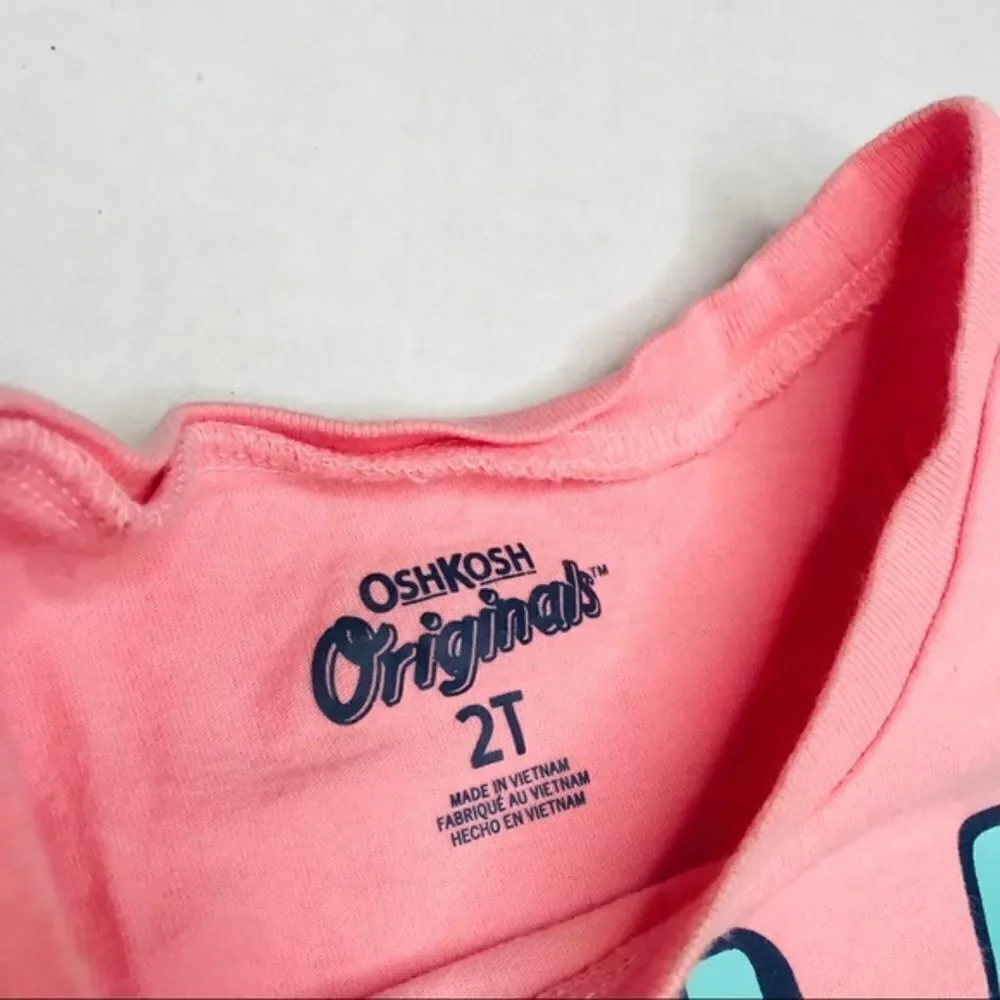 𝅺oshkosh B’gosh Hola Graphic Toddler Girl T-shirt
